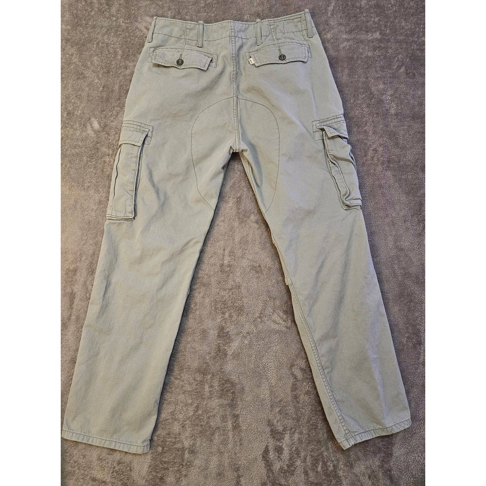 Levis White Label Gray Cargo Pants Mens W30 L30 Discontinued Straight Utility - Picture 2 of 9